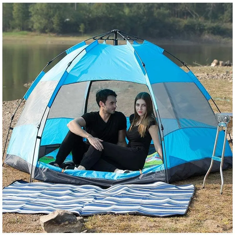 1-2 Person's Waterproof Hexagonal Dome Camping Tent -1831239