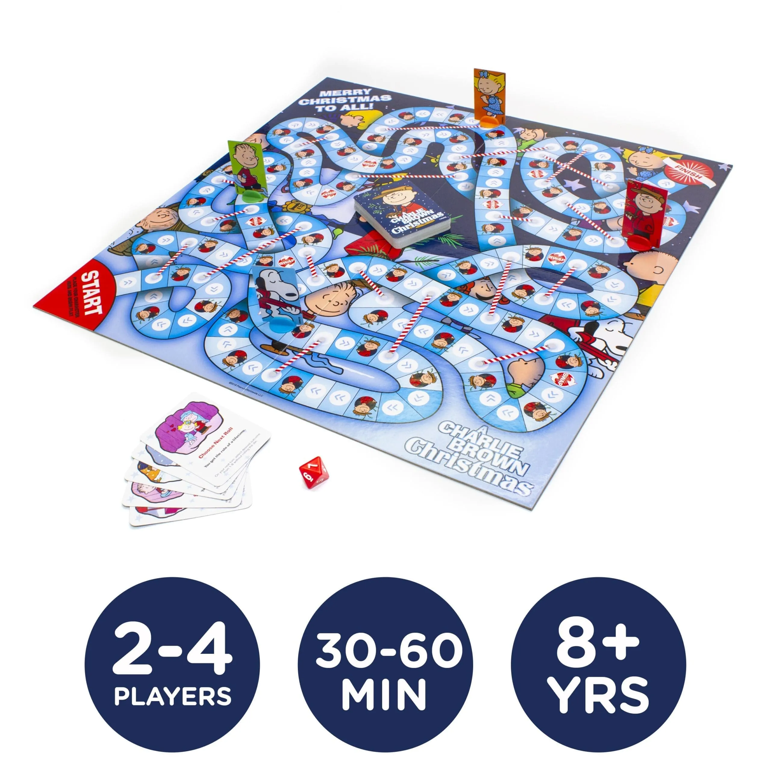 A Charlie Brown Christmas Journey Board Game