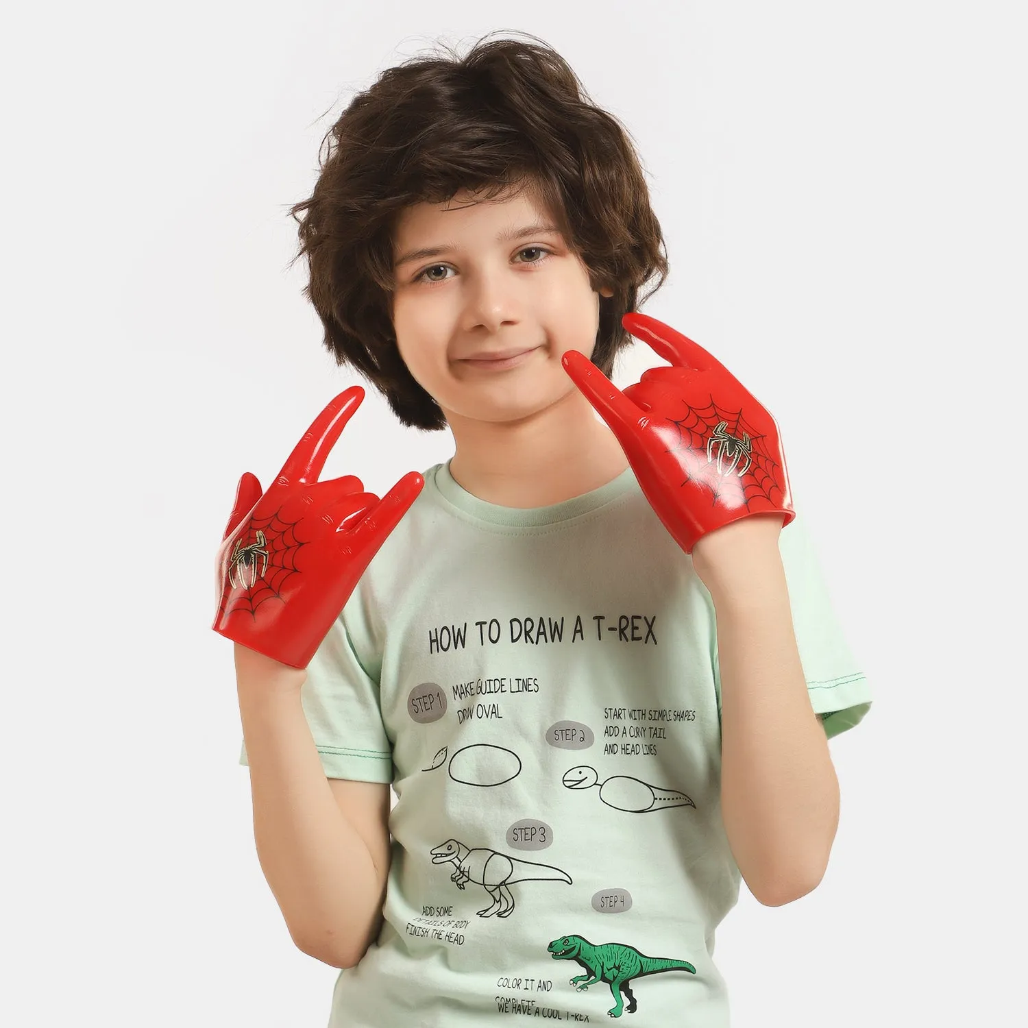 Action Hero Gloves with Different Lights For Kids