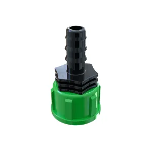 ALIEN Hydroponics Hosetail 16mm-3/4" Female Green