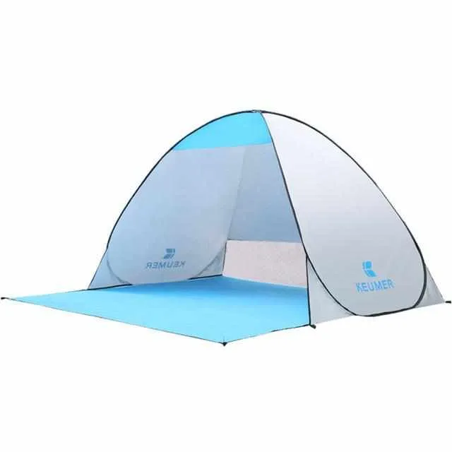 Automatic Pop Up Tent - Breathable Anti UV 2-4 Persons Instant Pop Up Beach Tent