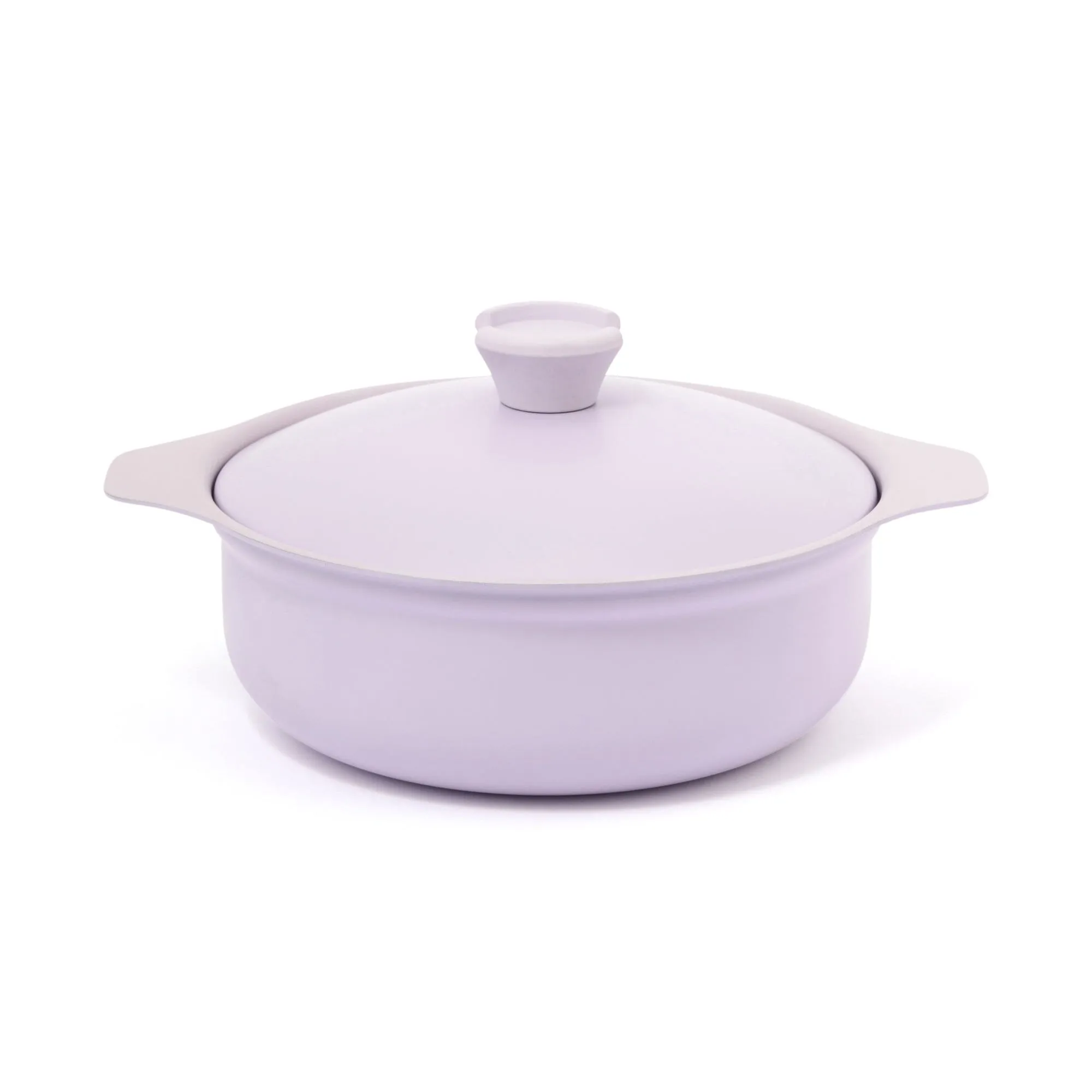 Bicolor Lightweight Cooking Pot 24cm Purple