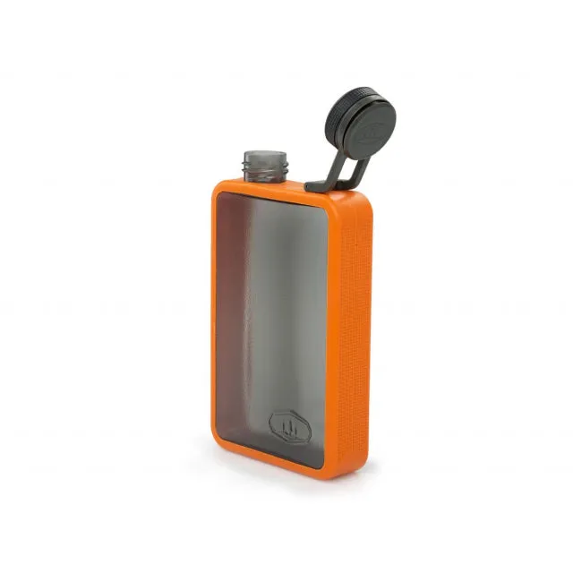 Boulder Flask 10 Oz Orange