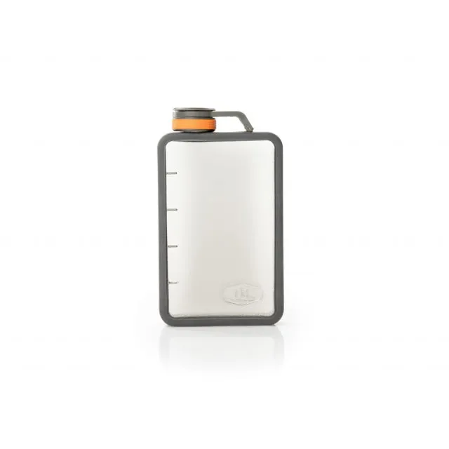 Boulder Flask 10 Oz Orange