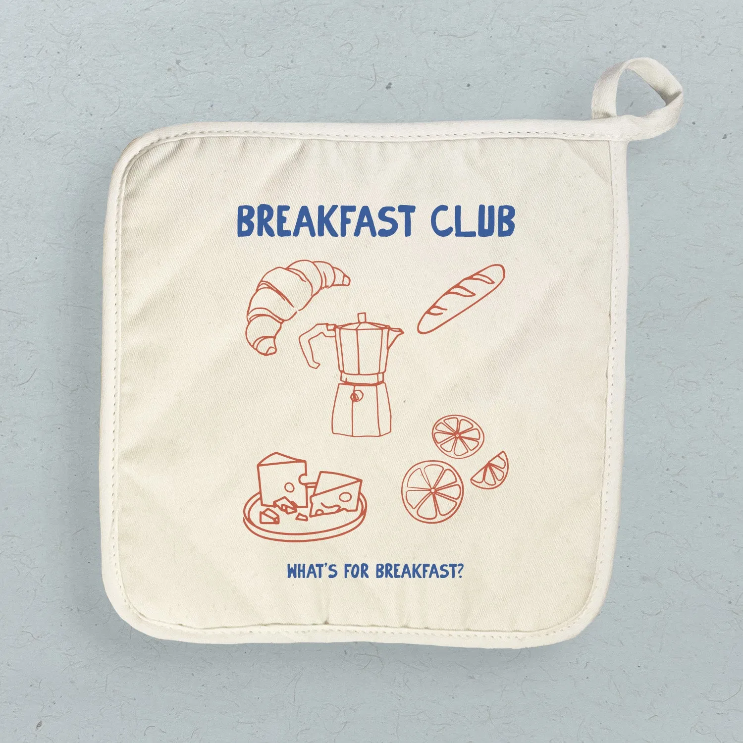 Breakfast Club - Cotton Pot Holder