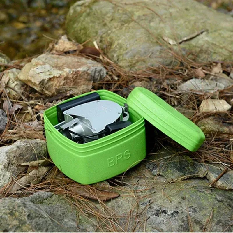 BRS-116 Portable Palm-sized Camping Outdoor Wood-burning Stove Charcoal Burner BBQ Furnace Electronic Blower Stove