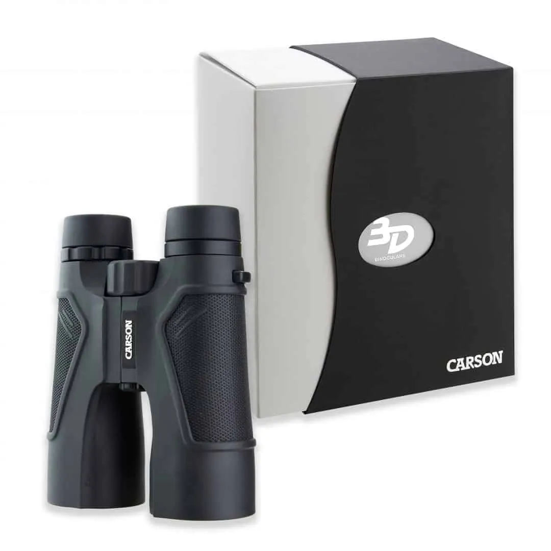 Carson 3D Serie High Definition Waterproof Binocular, ED Glass