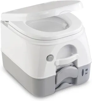 DOMETIC 972 Portable Camping Toilet White and Grey for Boats Caravans and Motorhome