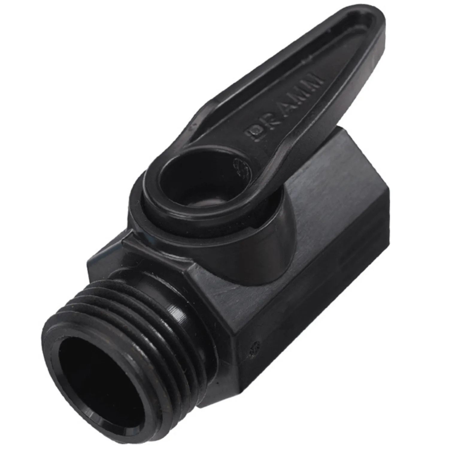 DRAMM QAV Shut-Off Valve Black