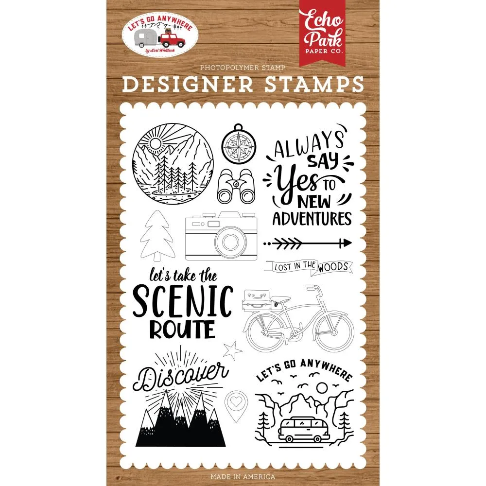 Echo Park Stamps - New Adventures*