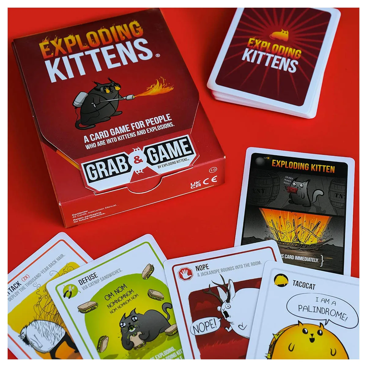 Exploding Kittens: Grab & Game