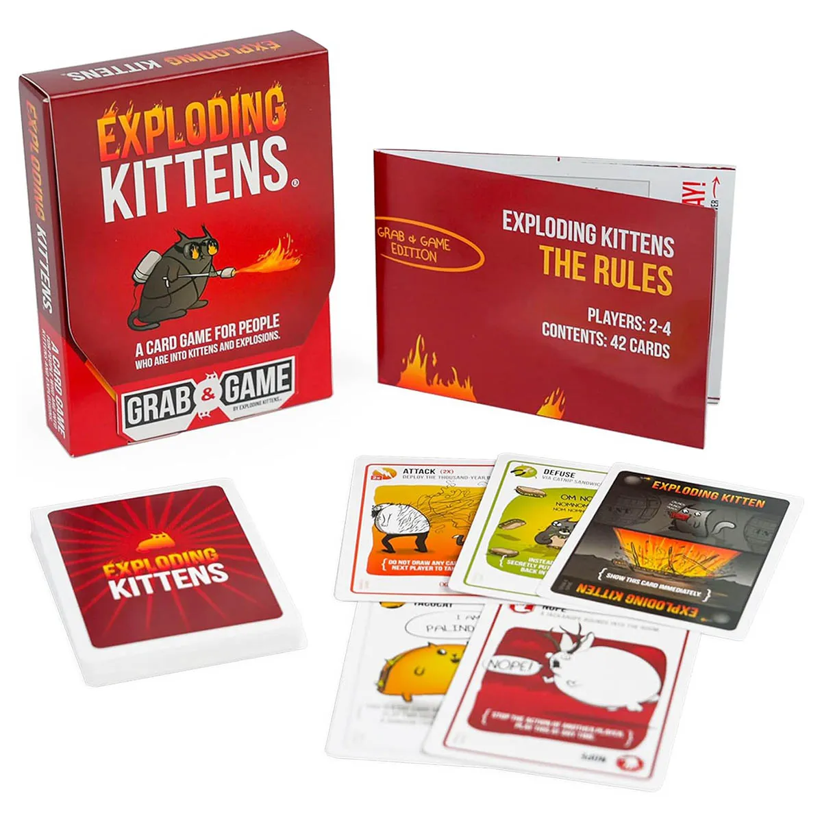 Exploding Kittens: Grab & Game