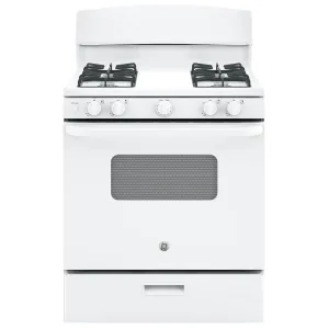 GE 30-inch Freestanding Gas Range JCGBS10DEMWW