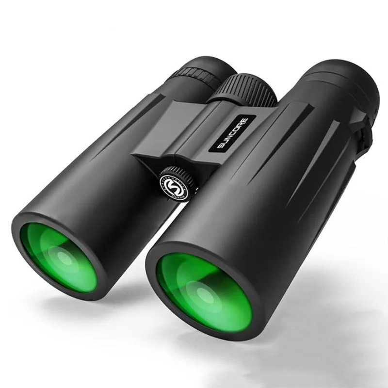 High Power Telescope BK4 Prism Optical Lenses 12x42 Binoculars for Outdoor Watching Camping