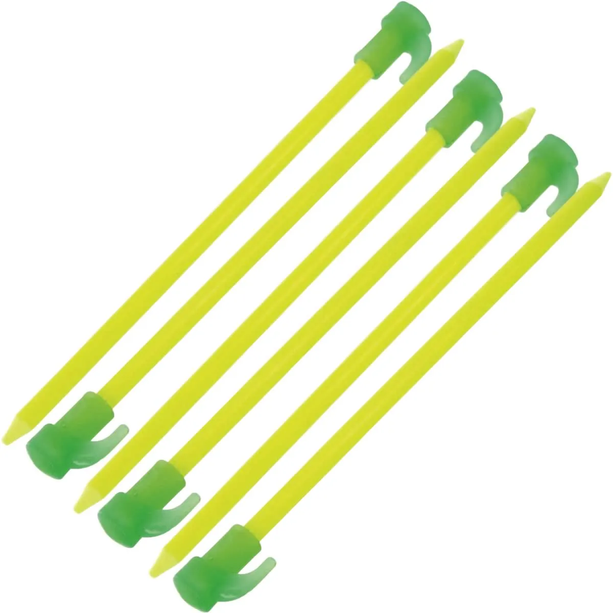 Highlander 8" Fluorescent Tent Pegs