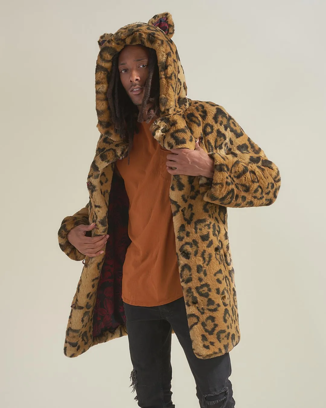 Jaguar Luxe Classic Faux Fur Coat | Men's