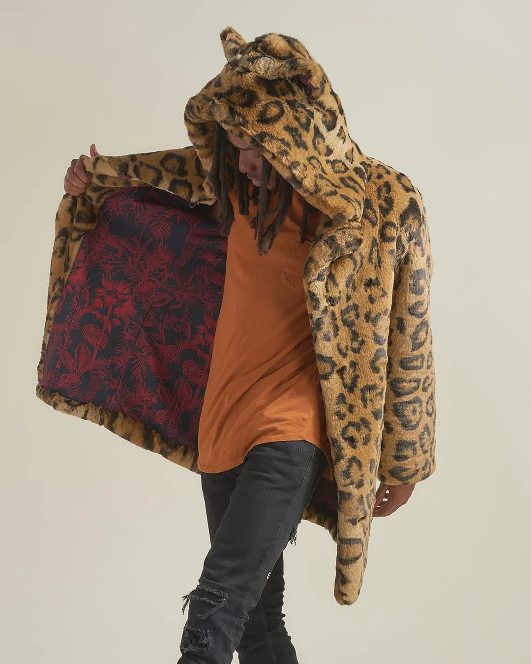 Jaguar Luxe Classic Faux Fur Coat | Men's