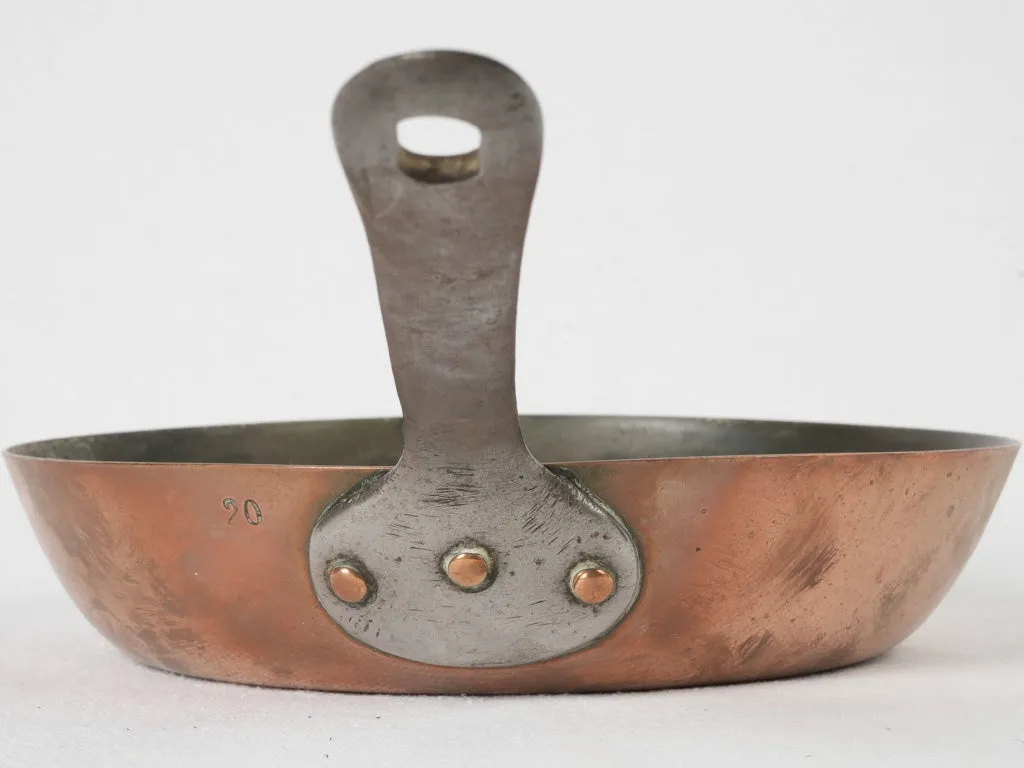 Large 19th-century French sauté pan