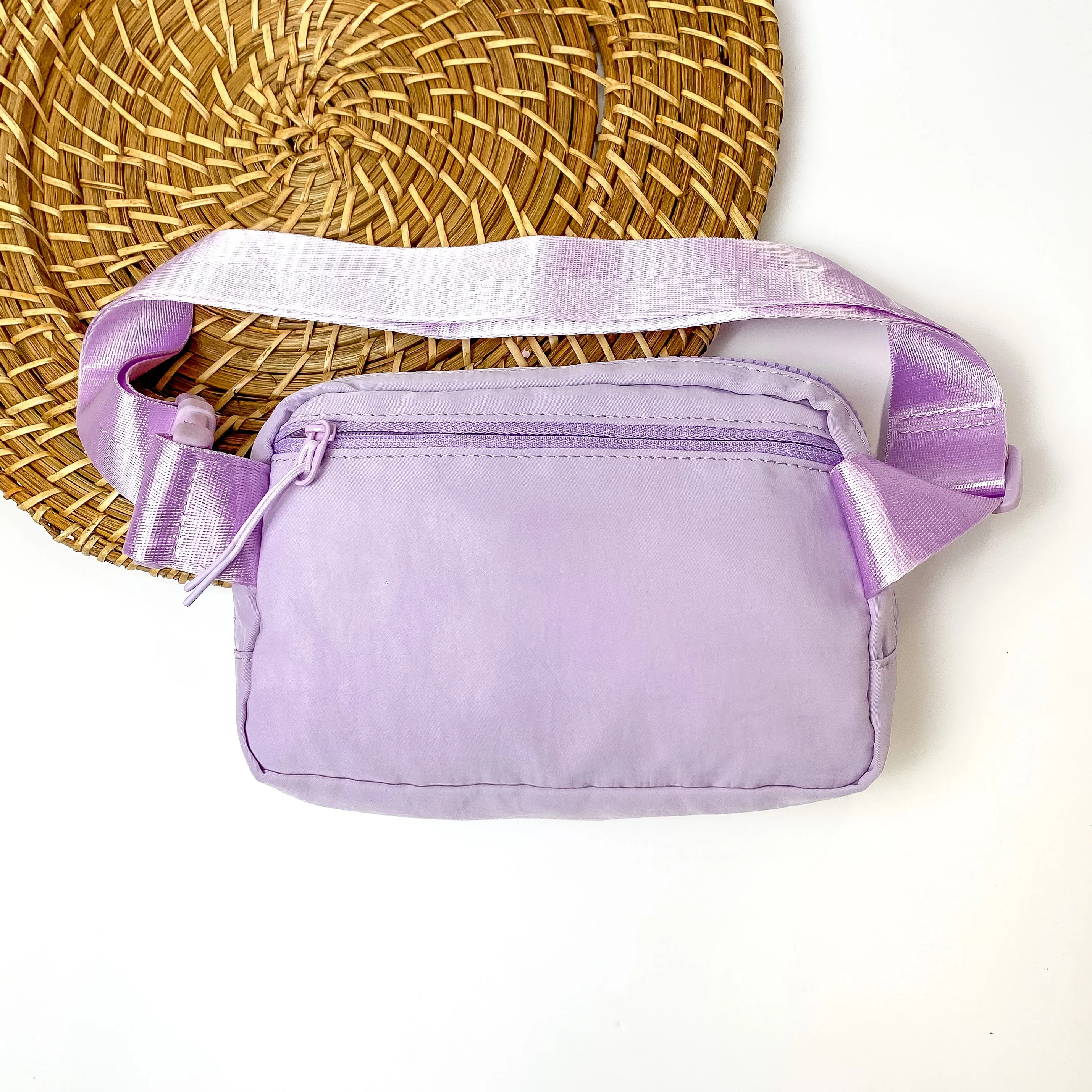 Love the Journey Fanny Pack in Light Purple