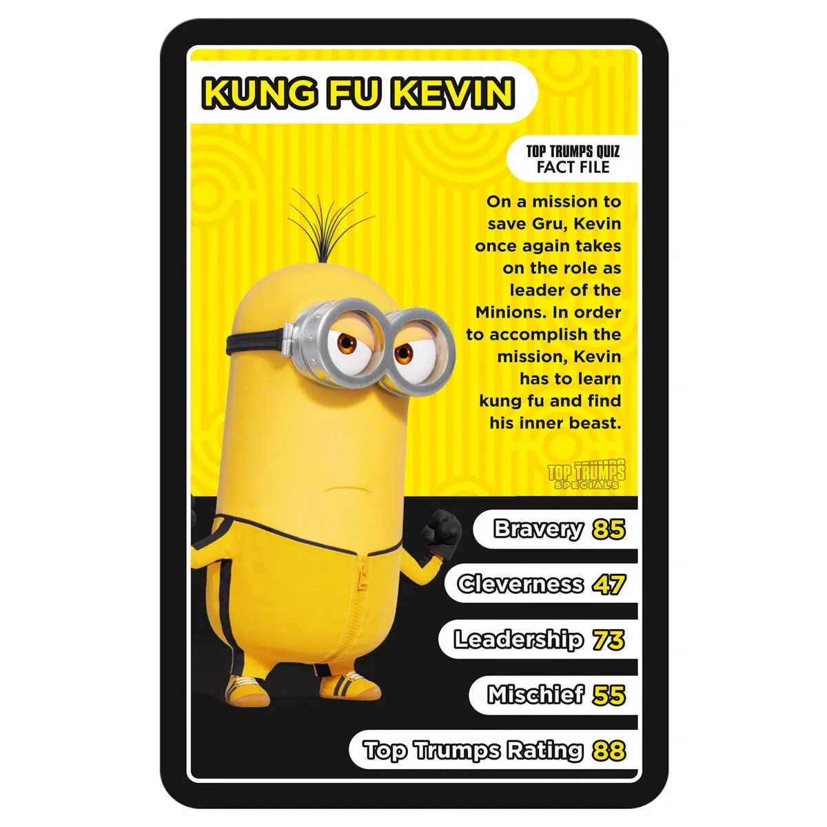 Minions: The Rise of Gru Top Trumps Specials Card Game