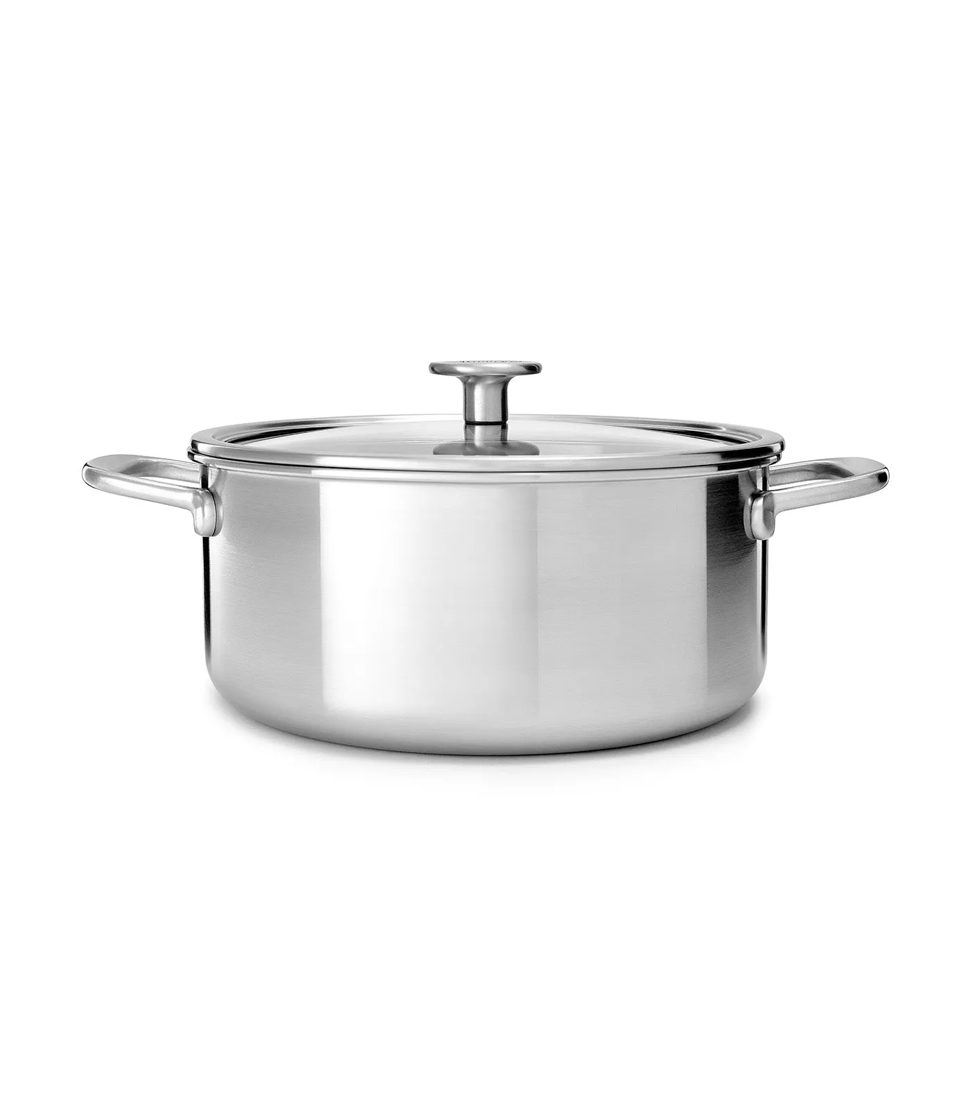 Multi-Ply Stainless Steel Covered Casserole 24cm / 4.91L Uncoated