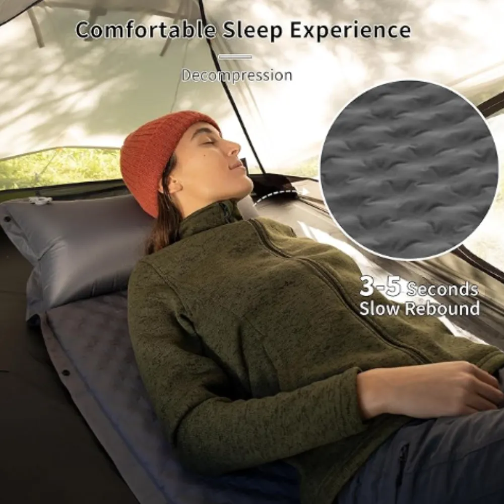 Naturehike Automatic Inflatable Sleeping Mat with Cusion R value: 3