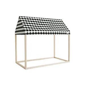 Nobodinoz Ibiza Home Roof & Structure Box Black Scales