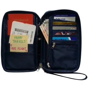 Passport Holder & Travel Document Organizer By Roomi An All-In-One Travel Wallet