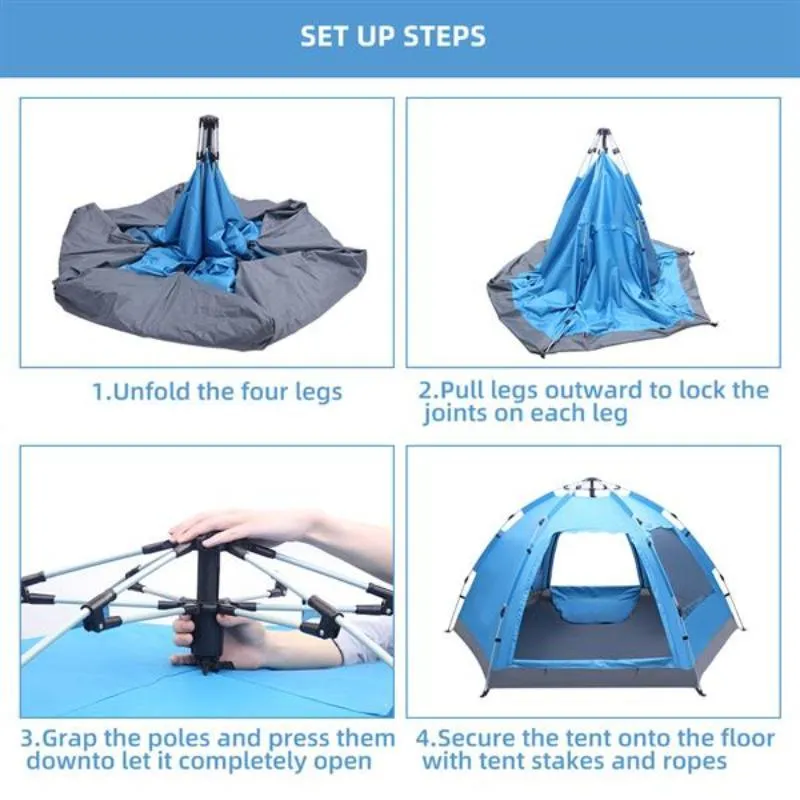 Pop Up Waterproof for Camping Hiking