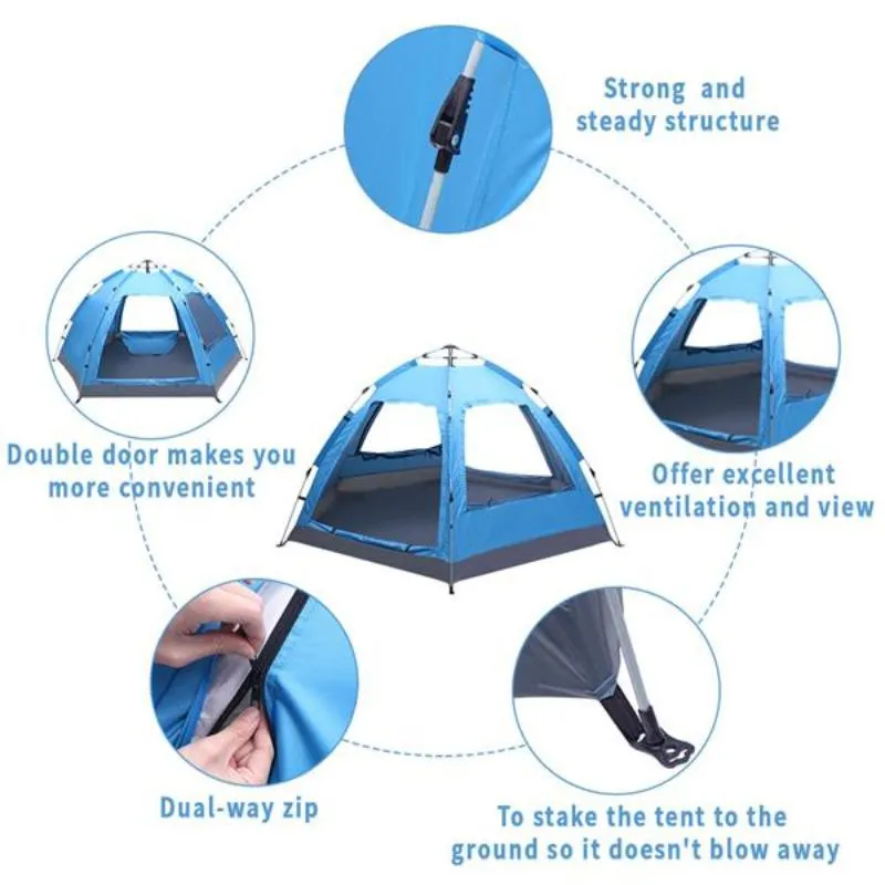 Pop Up Waterproof for Camping Hiking