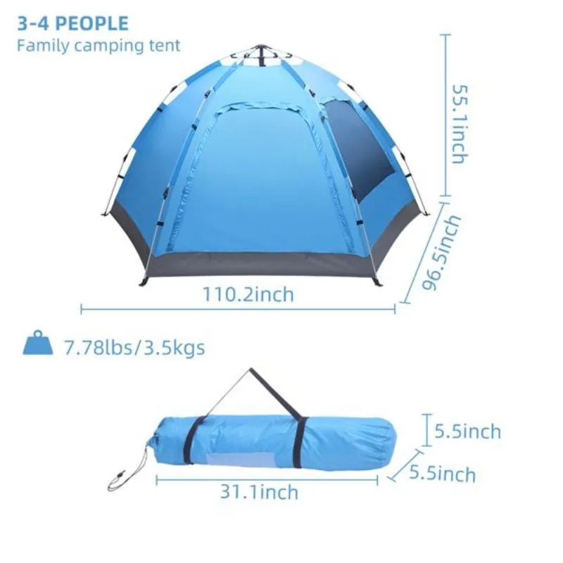 Pop Up Waterproof for Camping Hiking