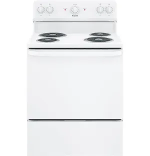 RBS160DMWW Hotpoint® ENERGY STAR® 30" Free-Standing Electric Range