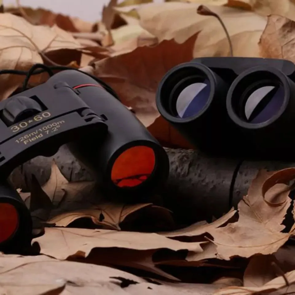 Sakura 30X60 Foldable Binoculars with Strap & Pouch