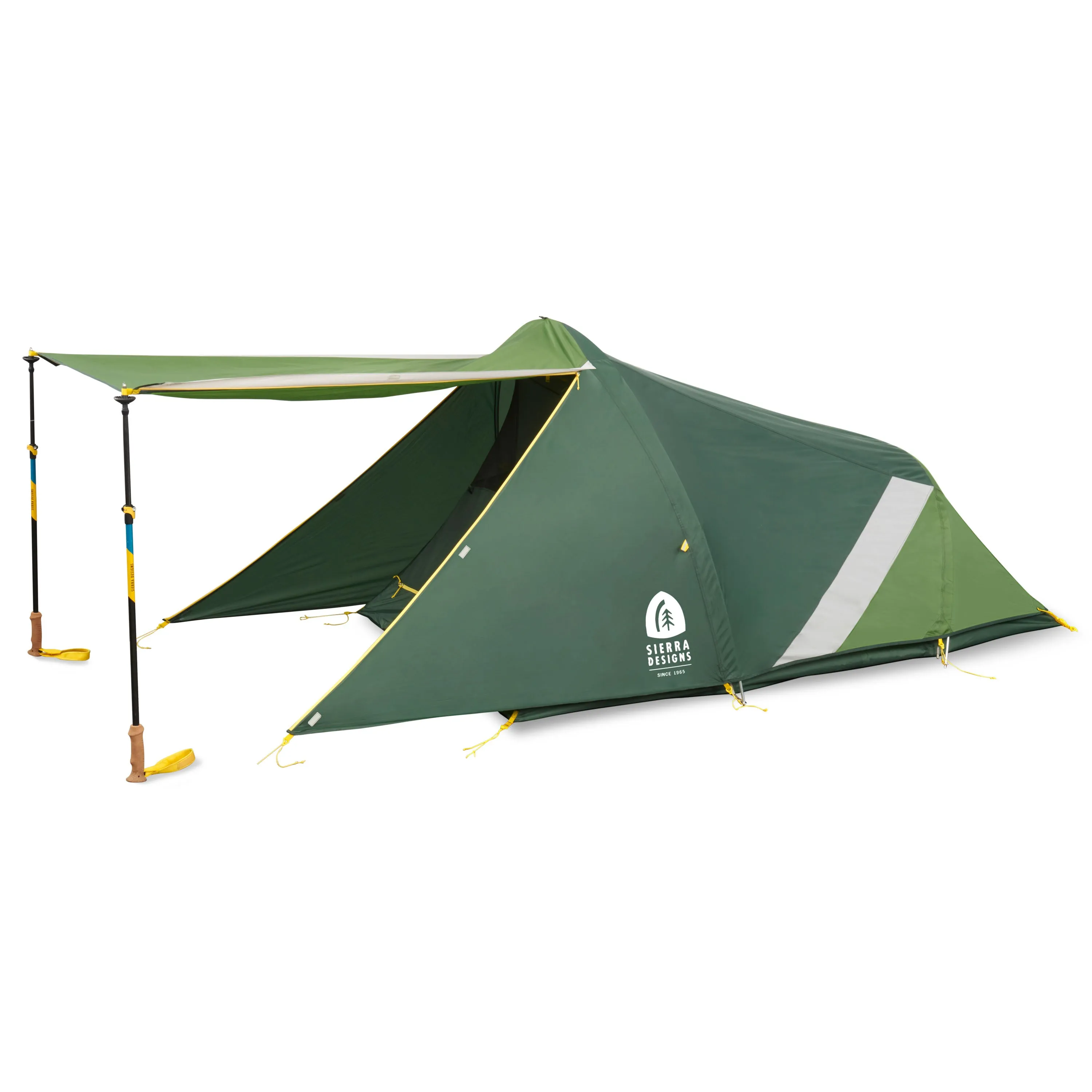 Sierra Designs Clip Flashlight 3000 2 Two Person Tent - Green