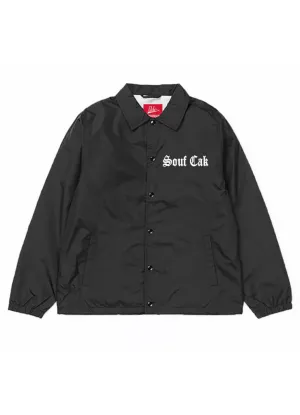 Souf Cak Coach Jacket - BLACK