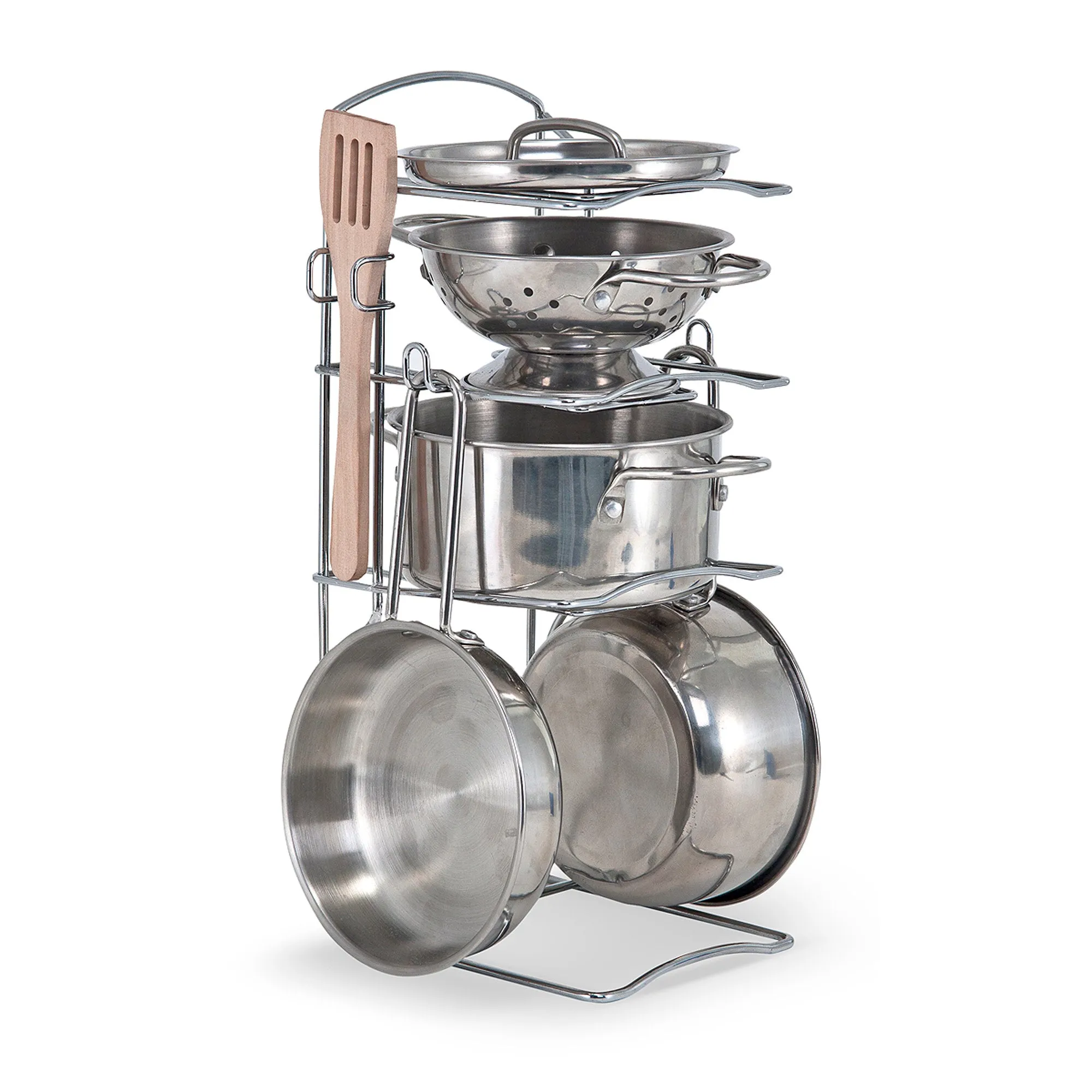 Stainless Steel Pots & Pans Play Set