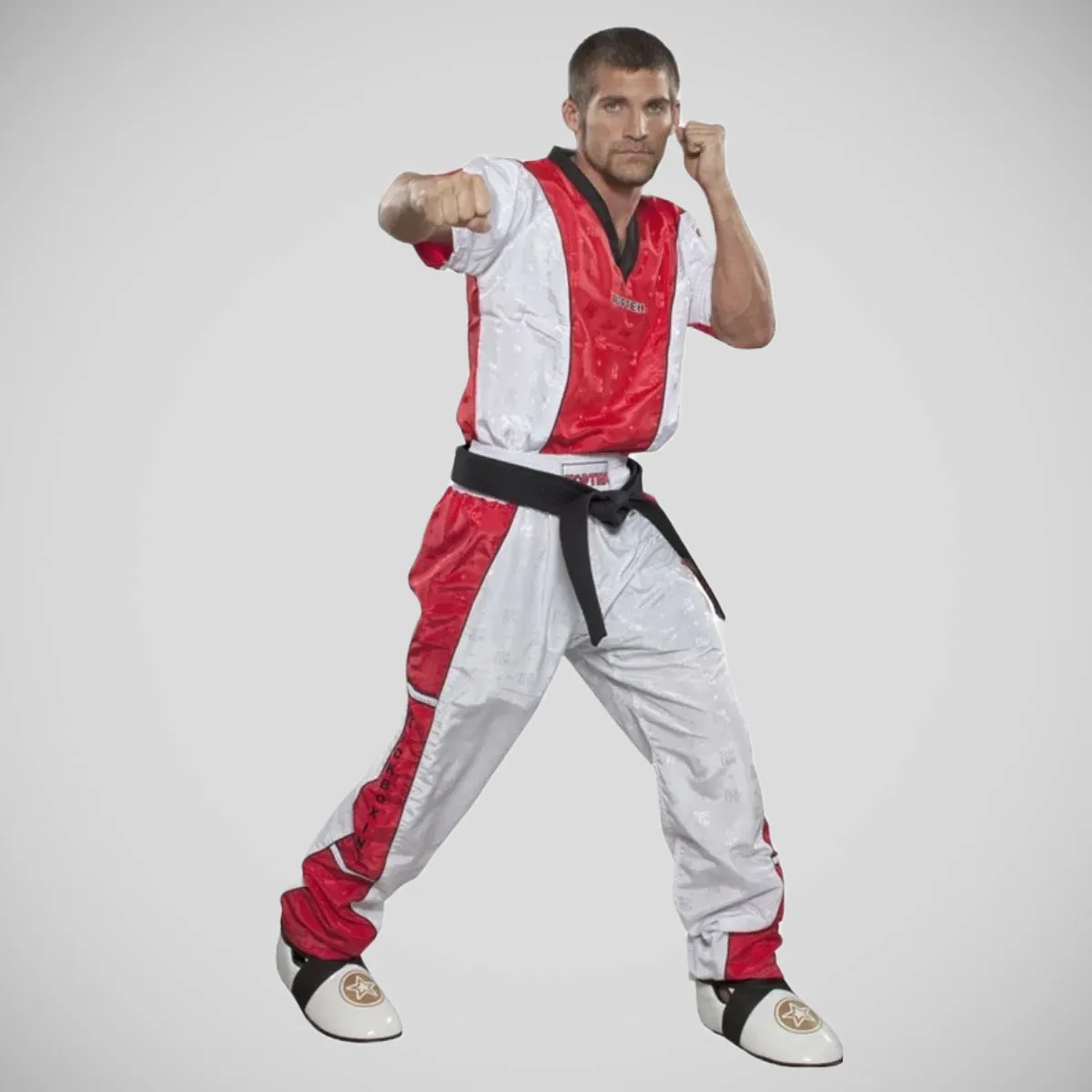 Top Ten Kickboxing Jacket White/Red