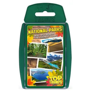 Top Trumps Card Game National Parks