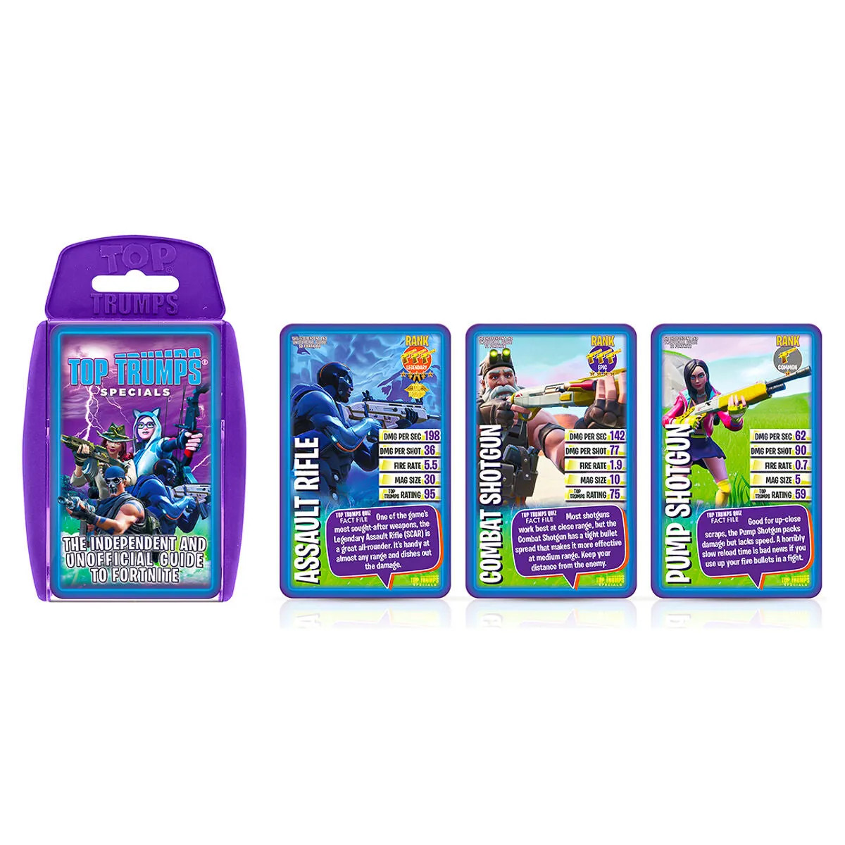 Top Trumps Specials The Independent and Unofficial Guide to Fortnite Card Game