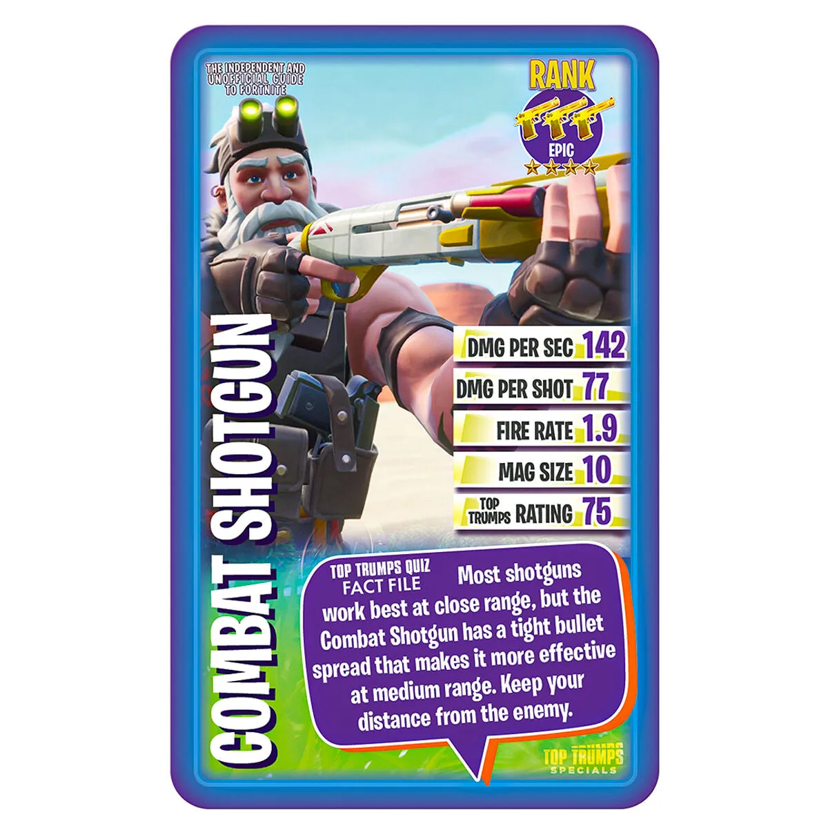 Top Trumps Specials The Independent and Unofficial Guide to Fortnite Card Game