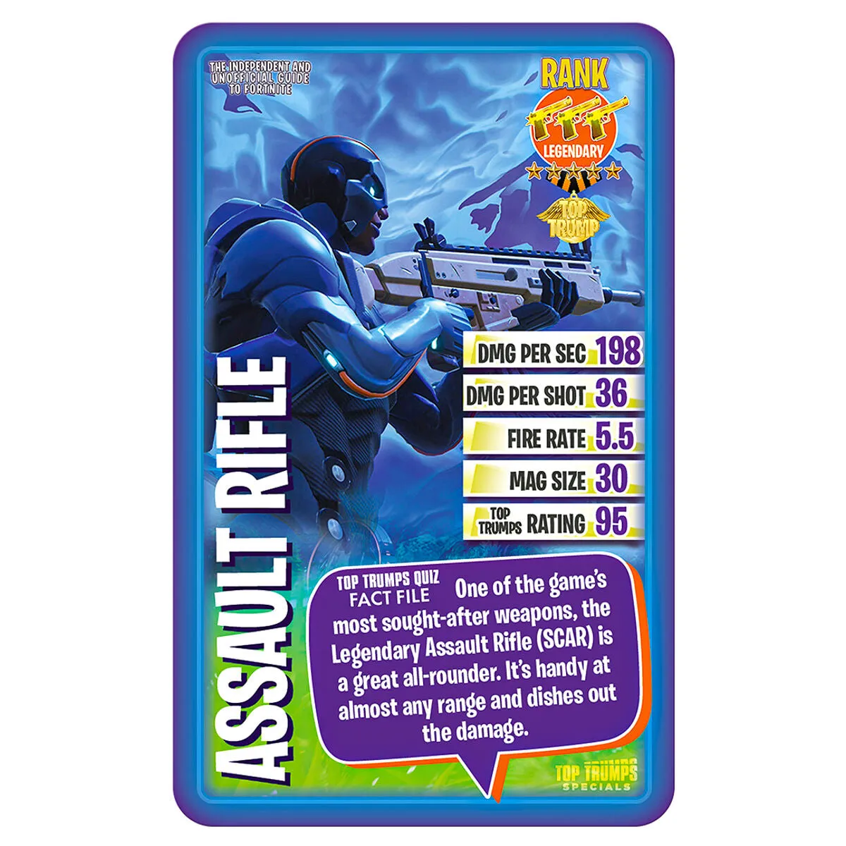 Top Trumps Specials The Independent and Unofficial Guide to Fortnite Card Game