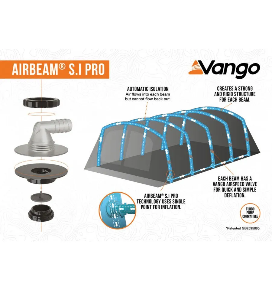 Vango Anantara IV Air 650XL Tent With FREE CARPET, FOOTPRINT AND STUDIO LARGE TA010