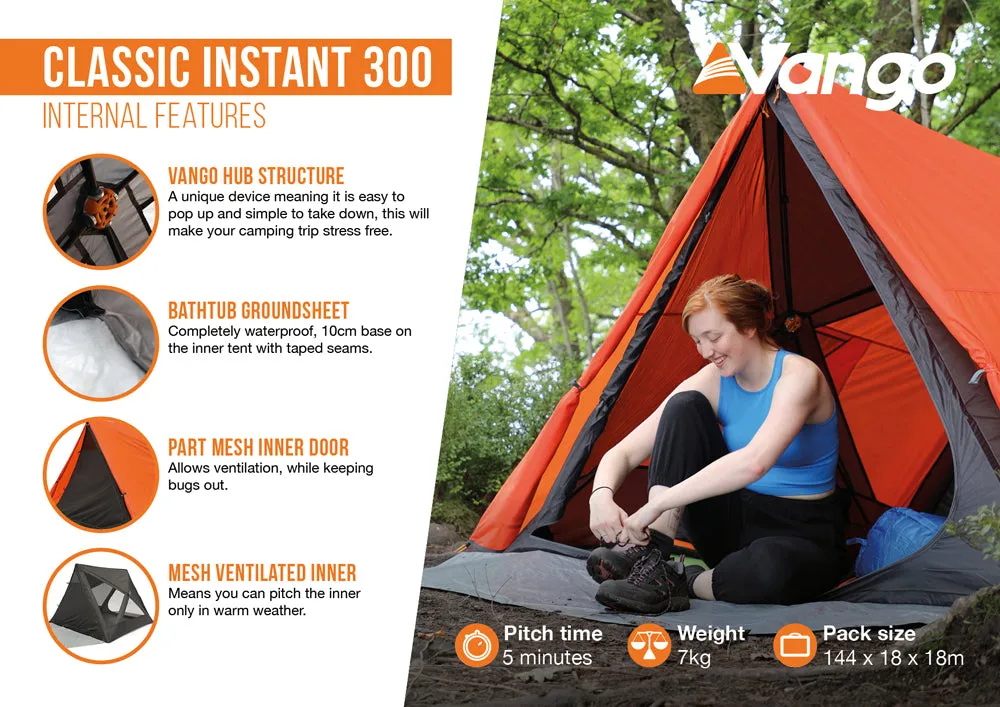 Vango Classic Instant 300 Tent