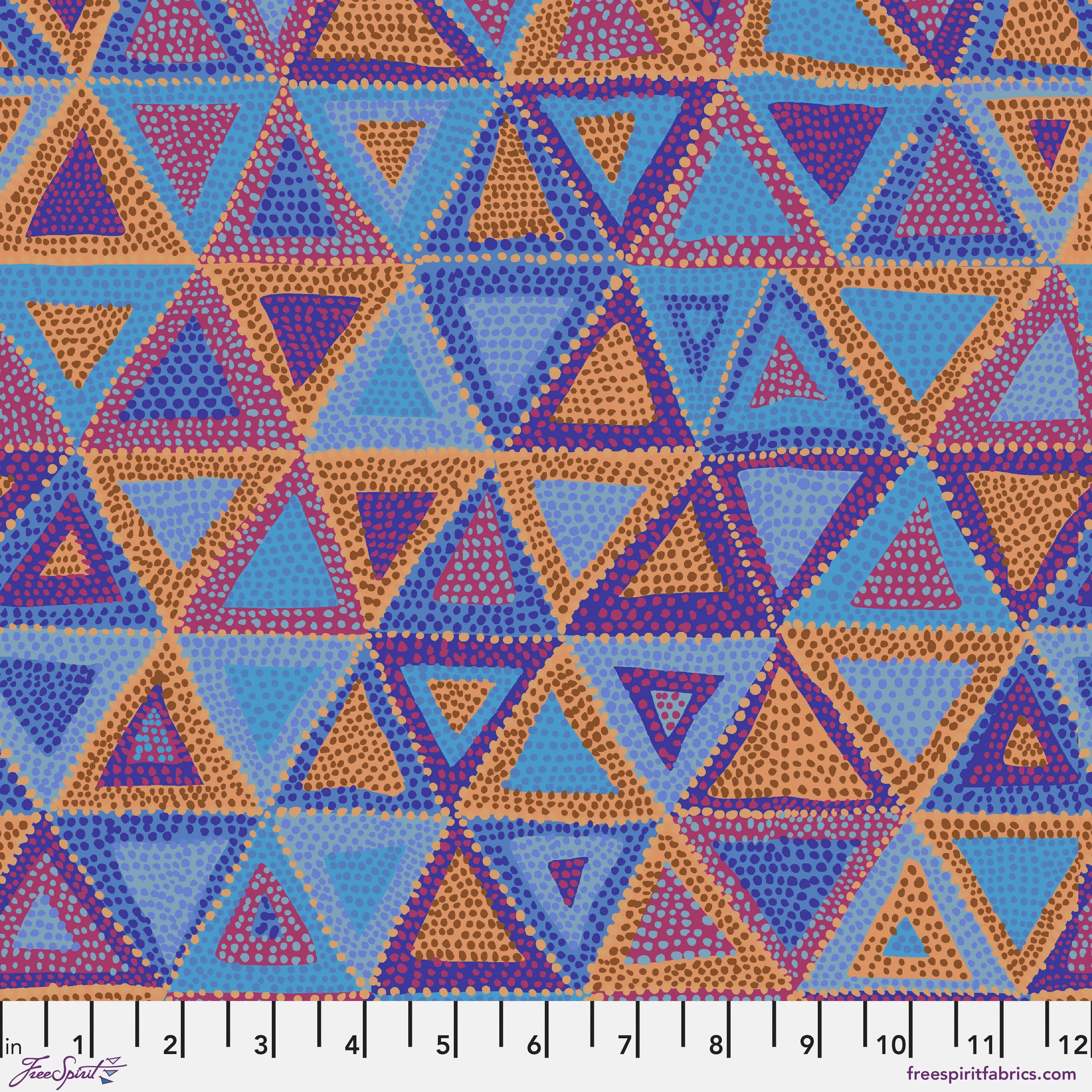 Vintage | Beaded Tents - Dusk by Kaffe Fassett Collective for Free Spirit