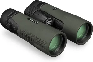 Vortex Optics Diamondback HD 10X42 Binoculars - HD Optical System, Non-Slip Grip, Waterproof, Fogproof, Shockproof, Included Glasspak - Unlimited, Unconditional Warranty