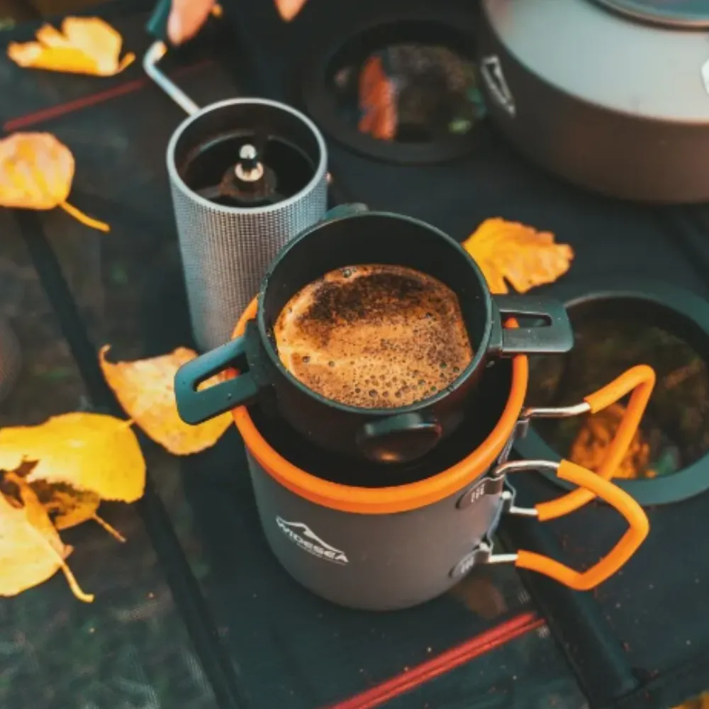 Widesea Camping Coffee Tea Set Mug Filter Cup