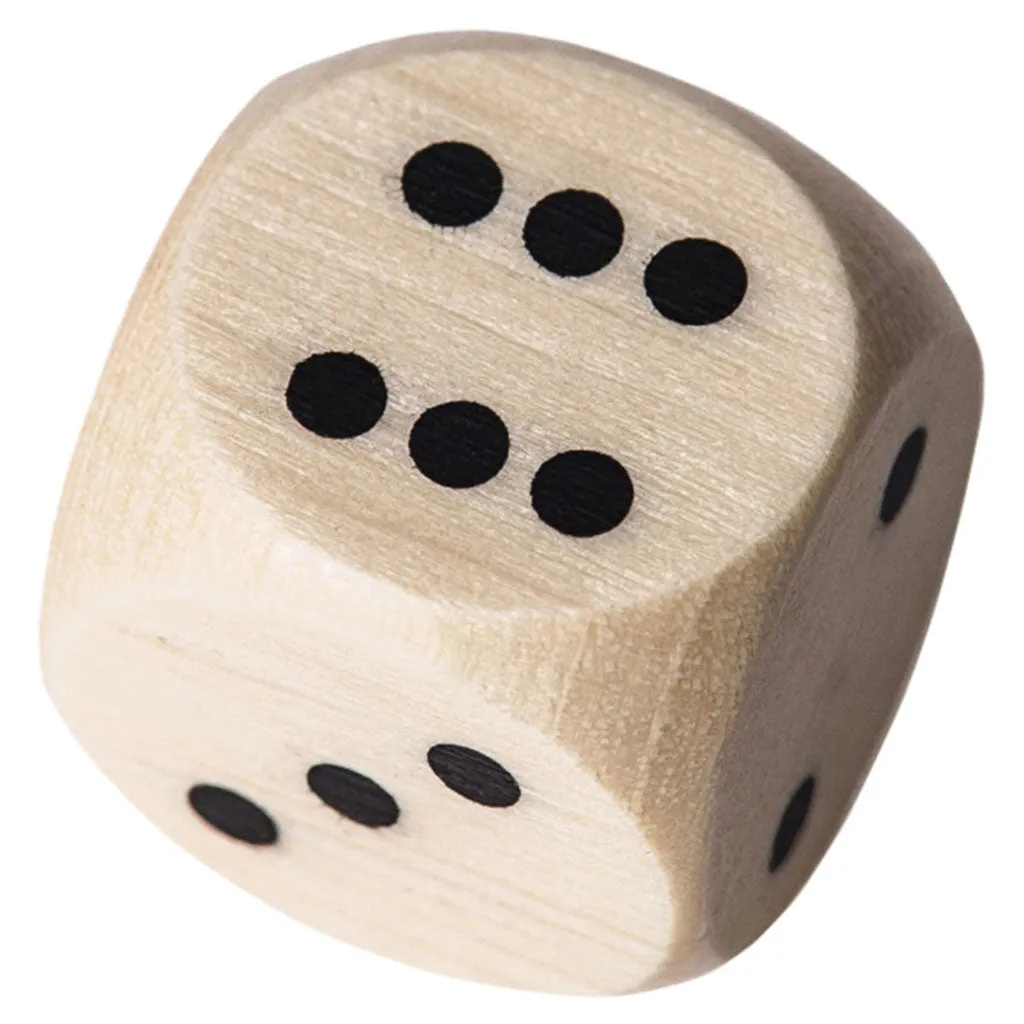 Wooden Dice Set - 5