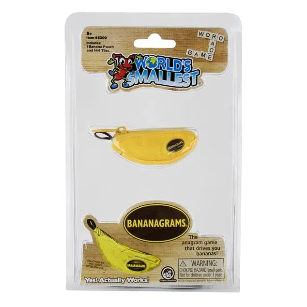 World's Smallest Mini Game: Bananagrams